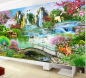 Preview: Diamond Painting Landschaft Wasser & Blumen